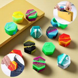 HLL Smoke 26ml Bee Hexagonal Silicone Container