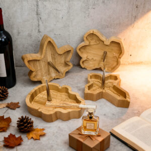 HLL Smoke Natural Bamboo Irregular Ashtray