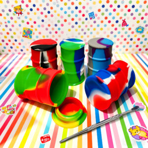 HLL smoke 26ml silicone oil drum and 4.72-inch tool spoon