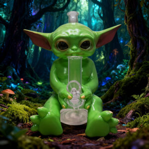 HLL smoke 10.83 inch Yoda water pipe