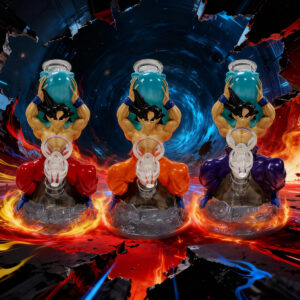 HLL Smoke 9.84 inch Sun Wukong Water Pipe