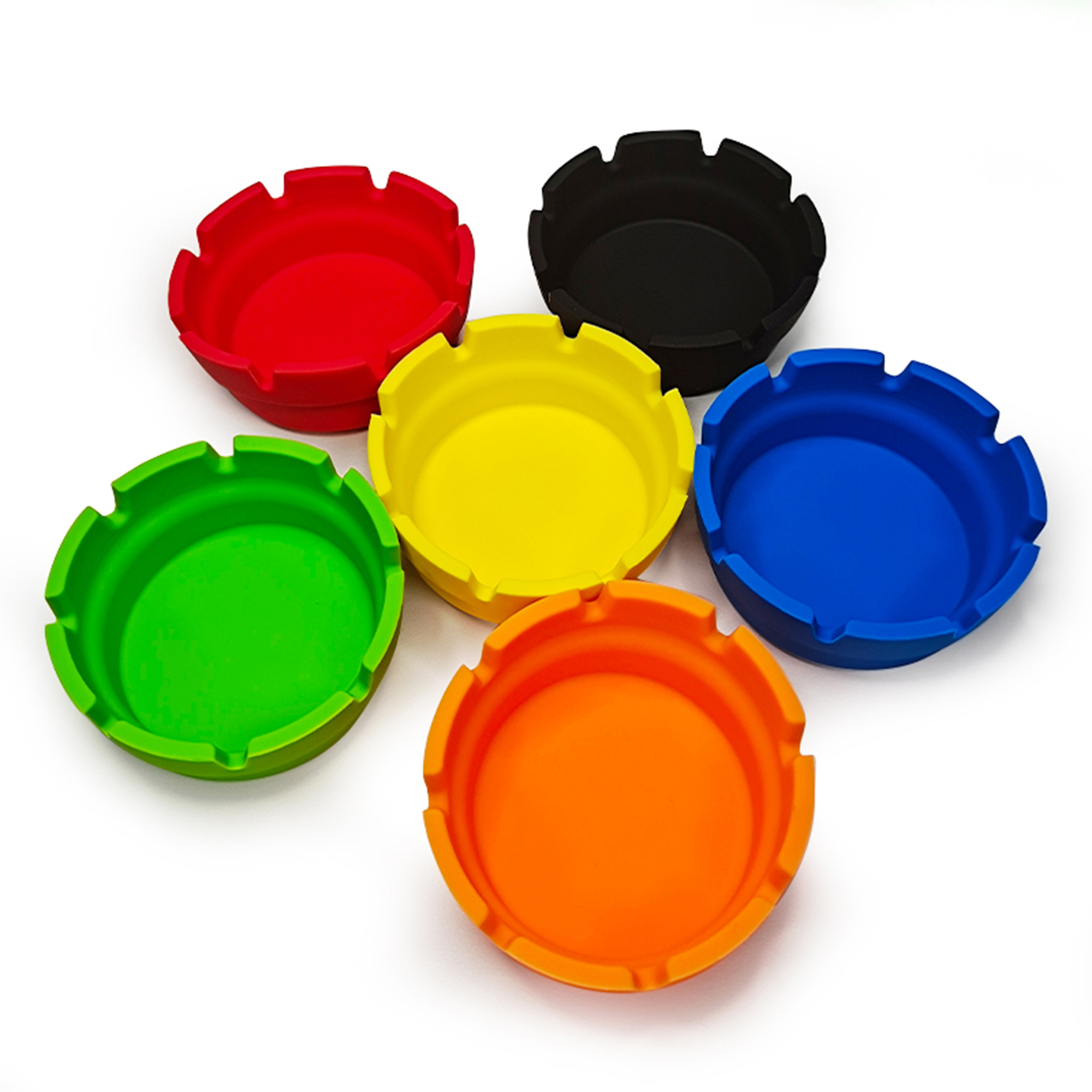 HLL Smoke 3.93-inch Silicone Lace Shaped Ashtray - 图片 8