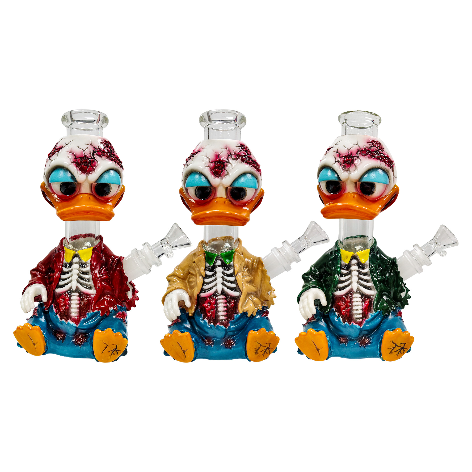 HLL Smoke 8.79 inch Zombie Duck Pipe - 图片 3