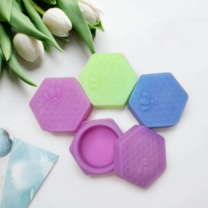 HLL Smoke 26ml Night Light Bee Hexagonal Silicone Container