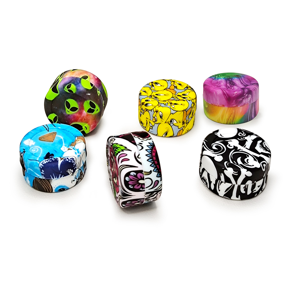 HLL Smoke 5ml Water Transfer Printing Silicone Container - 图片 13