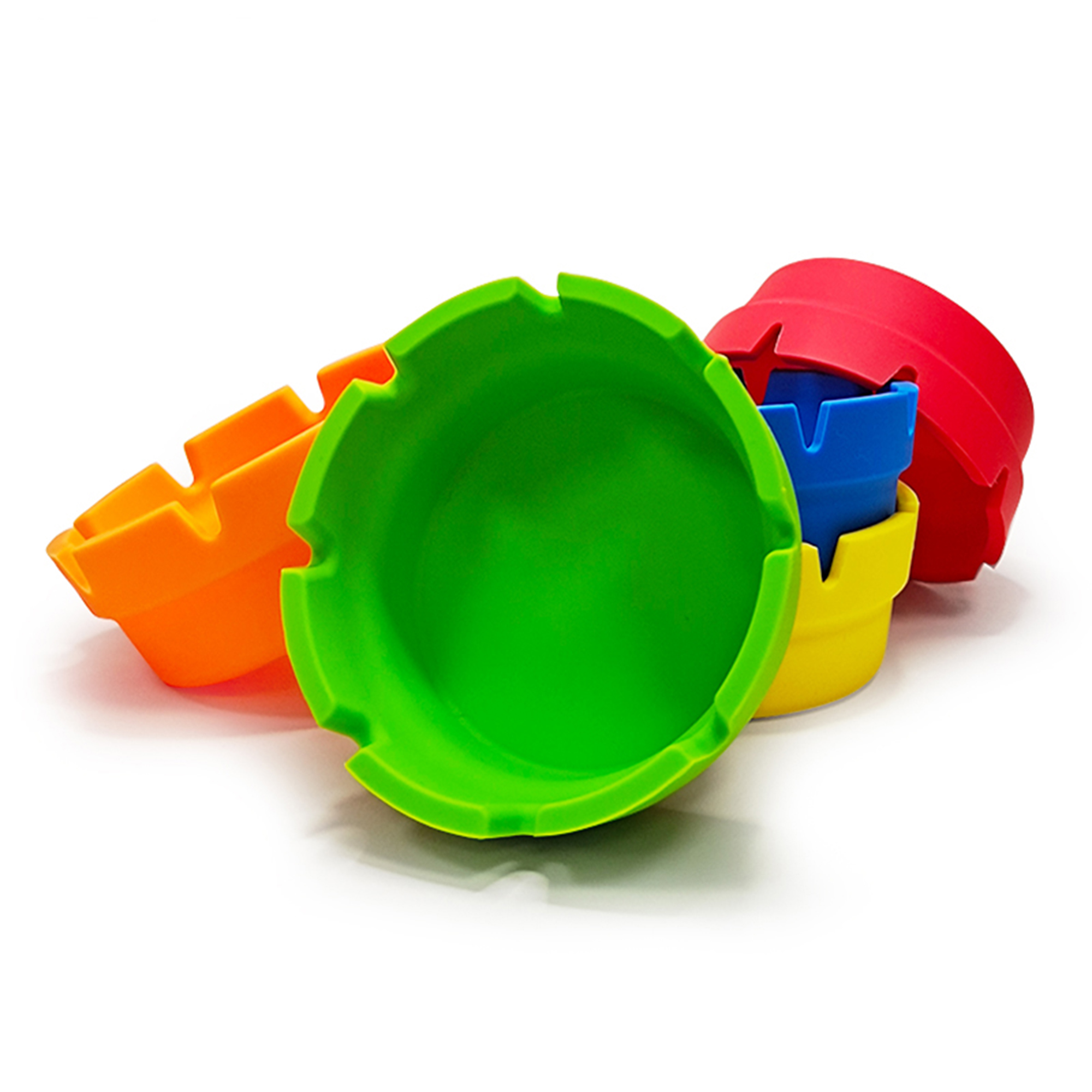 HLL Smoke 3.93-inch Silicone Lace Shaped Ashtray - 图片 9