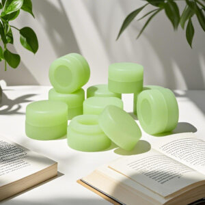 HLL Smoke 3ml Green Luminous Silicone Container