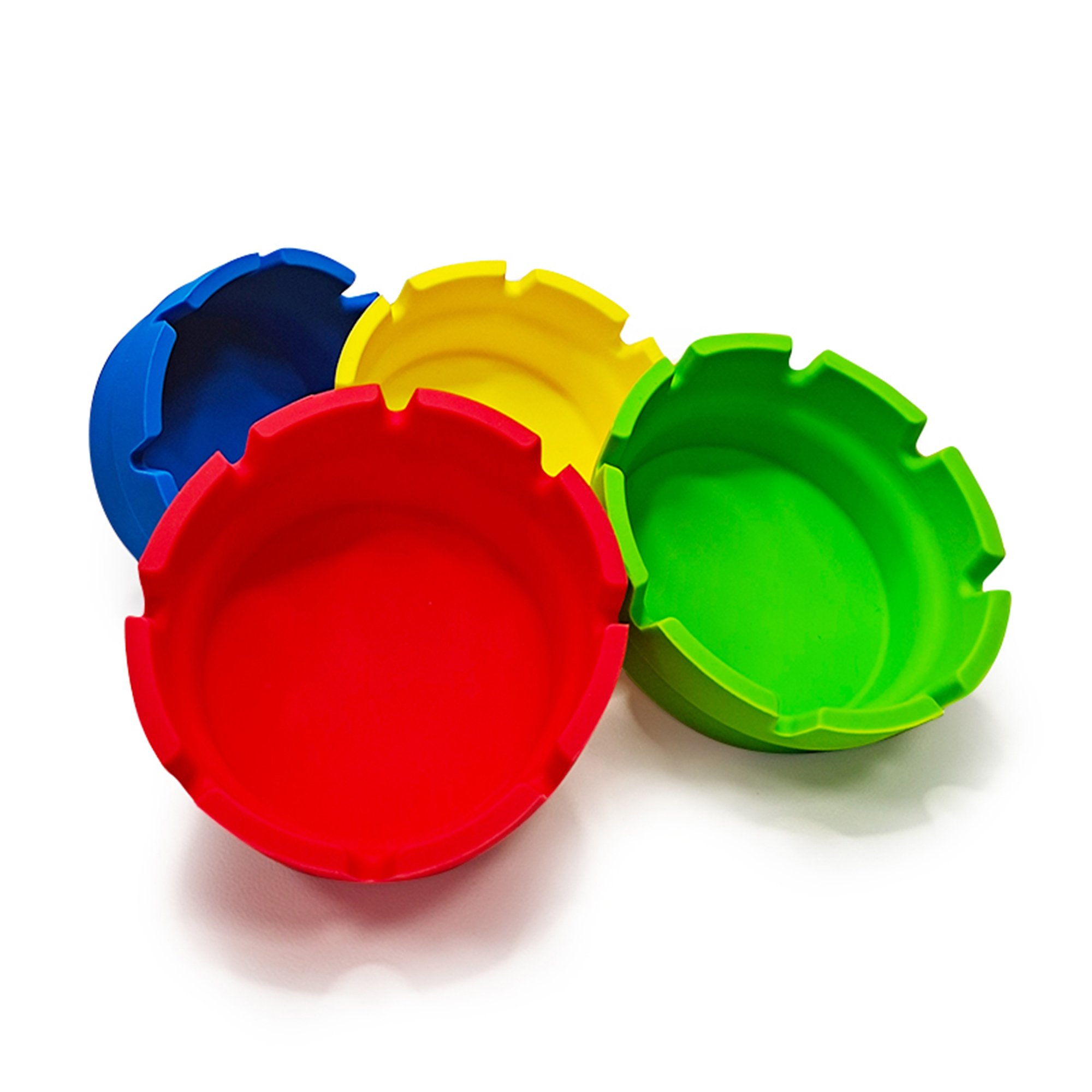 HLL Smoke 3.93-inch Silicone Lace Shaped Ashtray - 图片 10