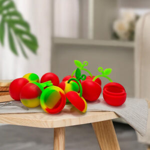 HLL Smoke 10ml Mixed Color Cherry Silicone Container