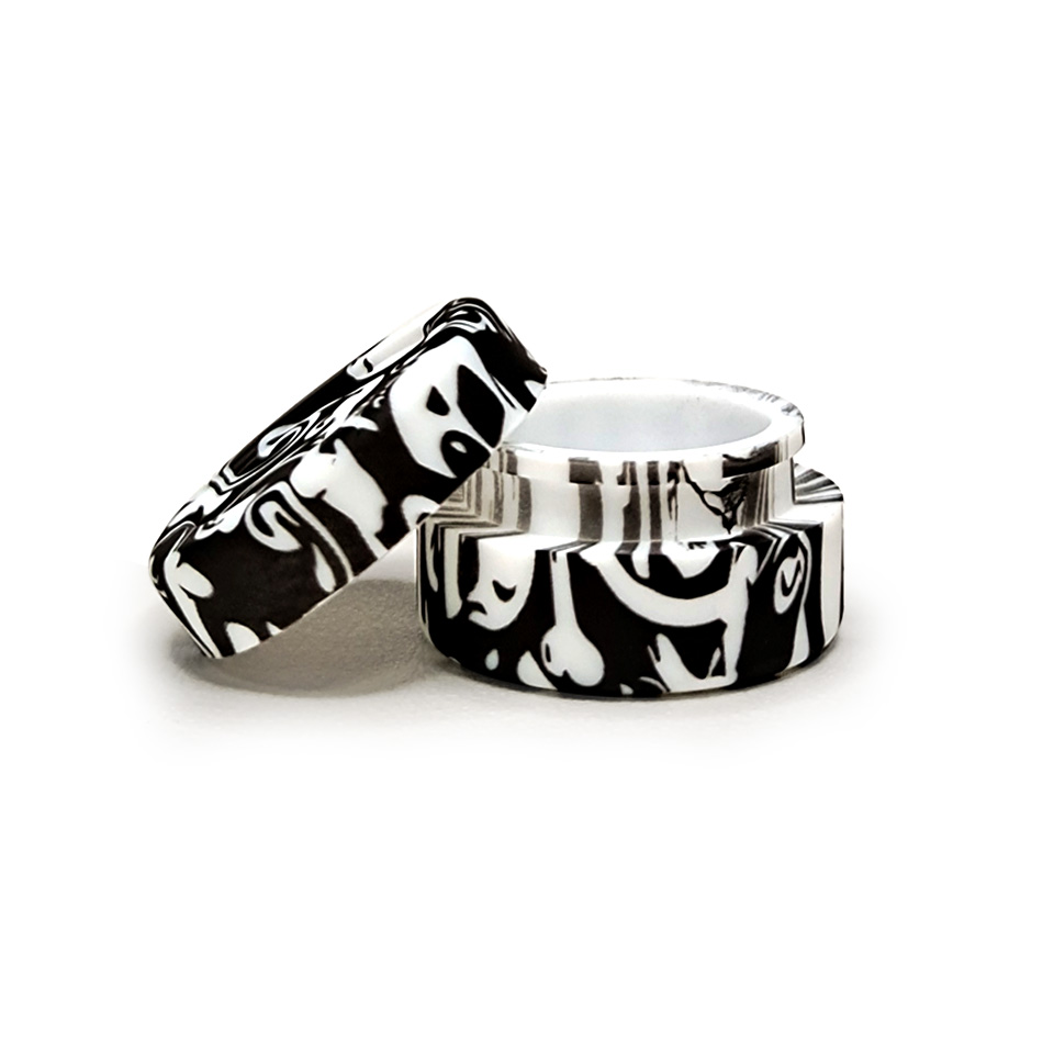 HLL Smoke 5ml Water Transfer Printing Silicone Container - 图片 5