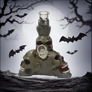 HLL Smoke 7.28-inch Skull Head Water Pipe