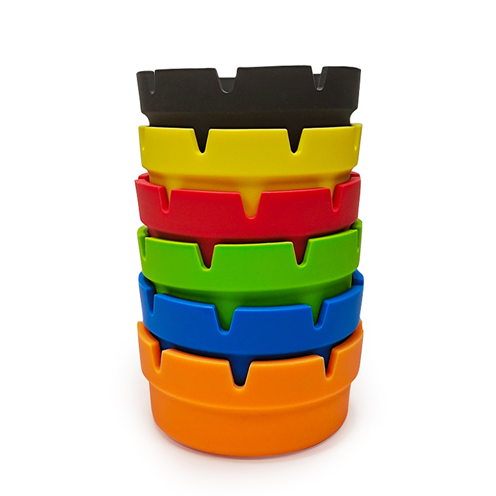 HLL Smoke 3.93-inch Silicone Lace Shaped Ashtray - 图片 4