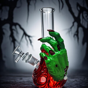 HLL Smoke 9.84 inch Zombie Ghost Hand Pipe
