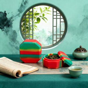 HLL smoke 118ml and 105ml silicone containers