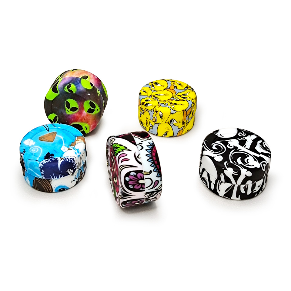 HLL Smoke 5ml Water Transfer Printing Silicone Container - 图片 11