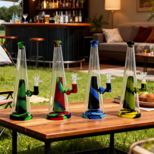 HLL Smoke 11.1-inch Glass Cone Water Smoke