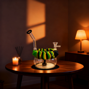 HLL Smoke 7.2-inch Silicone Tape Ashtray Water Smoke