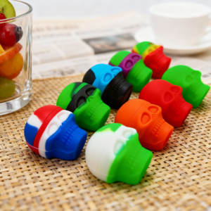 HLL Smoke 3ml Skull Silicone Container