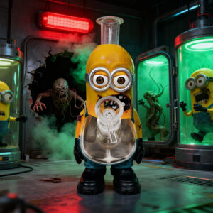 HLL  Smoke  9.84"Zombie Minion water Pipe