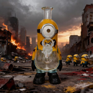 HLL Smoke 9.84 inch Zombie Single Eyed Minion Water Pipe