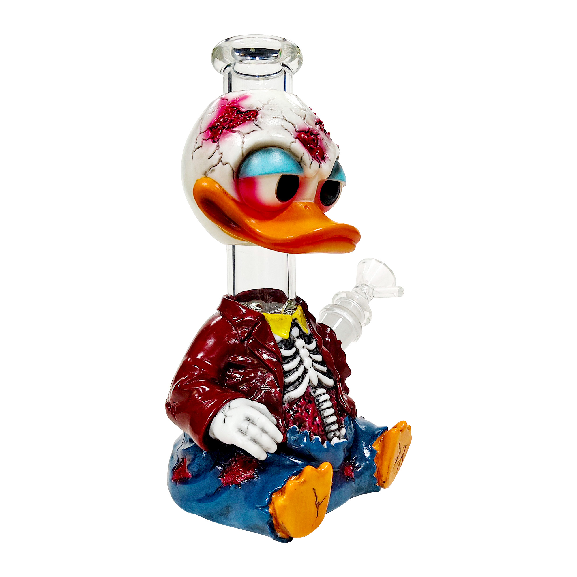 HLL Smoke 8.79 inch Zombie Duck Pipe - 图片 5