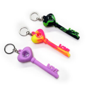 HLL Smoke 4.21-inch Silicone Key Pipe