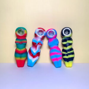 HLL Smoke 4.17-inch Silicone Beauty Pipe