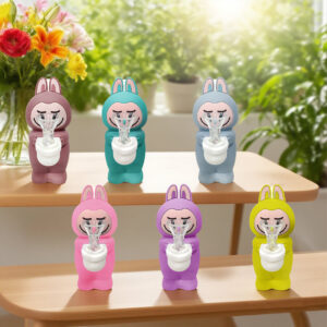 HLL smoke 6.06-inch silicone canvas water pipe