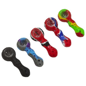 HLL Smoke 4.17-inch Silicone Bee Pipe