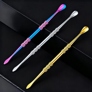 HLL Smoke 4.82-inch Double Head Carving Tool Wax Spoon