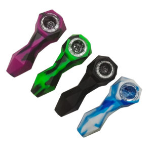 HLL Smoke 4.13-inch Silicone Brick Pipe