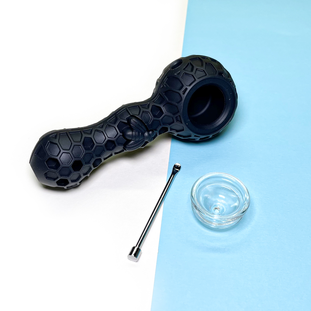 HLL Smoke 4.17-inch Silicone Bee Pipe - 图片 6