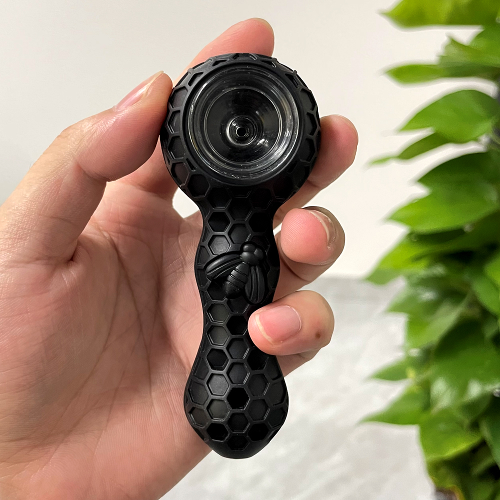 HLL Smoke 4.17-inch Silicone Bee Pipe - 图片 12