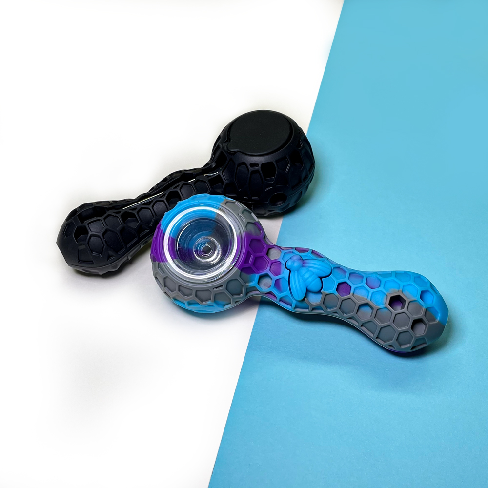 HLL Smoke 4.17-inch Silicone Bee Pipe - 图片 10