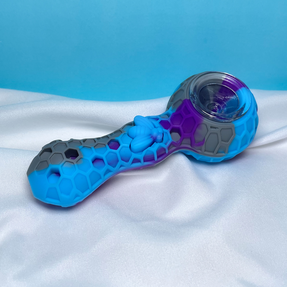 HLL Smoke 4.17-inch Silicone Bee Pipe - 图片 4